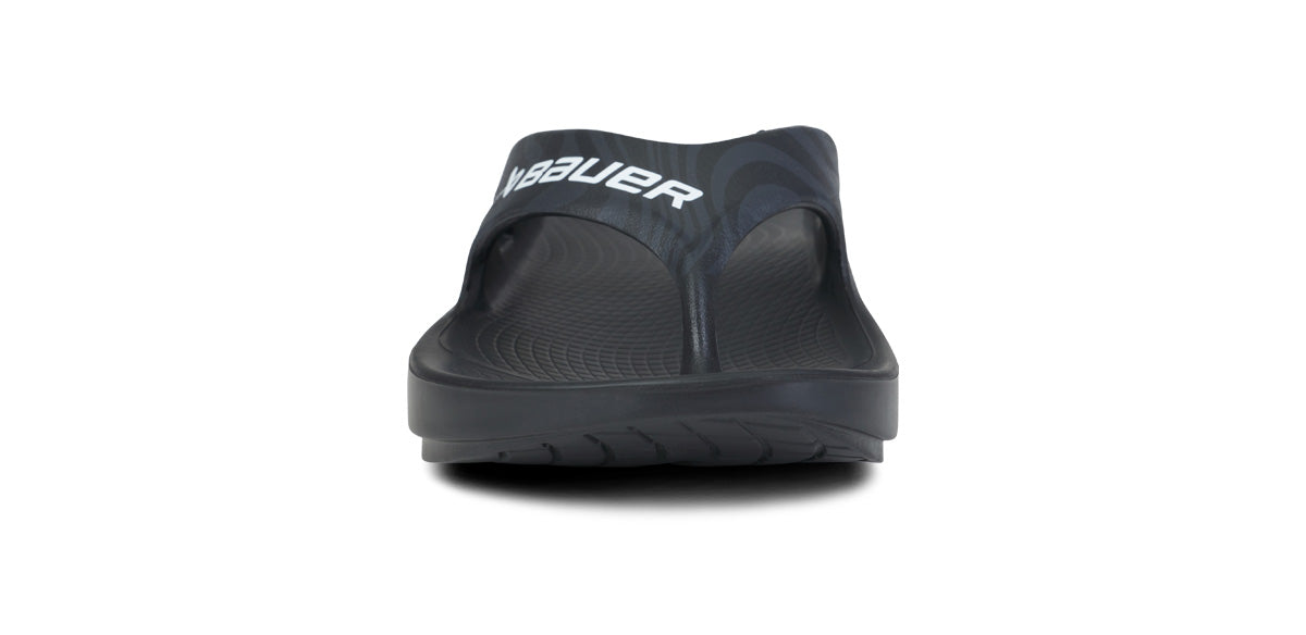 BAUER/OOFOS Men's OOriginal Sport Sandal – Black Asphalt - Image 5