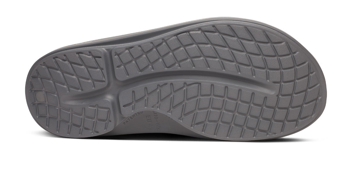 BAUER/OOFOS Men's OOahh Sport Slide Sandal – Slate - Image 7